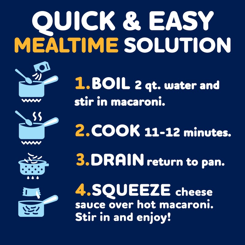 Kraft Deluxe Mac and Cheese, 3 Boxes, for Easy Dinner