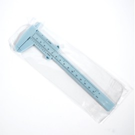 Plastic Vernier Caliper for Guitar Luthier Repair Shop mm & inch 150mm, Blue