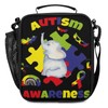 Lunch Box for Boys Girls - Autism Awareness Elephant Reusable