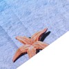 Decorative Tapestry Beach Sea Scenery Pattern Polyester Fiber Hanging Carpet