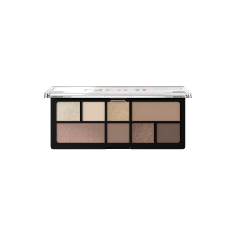 Catrice The Pure Nude Eyeshadow Palette, 8 Nude Tones, Shimmering,