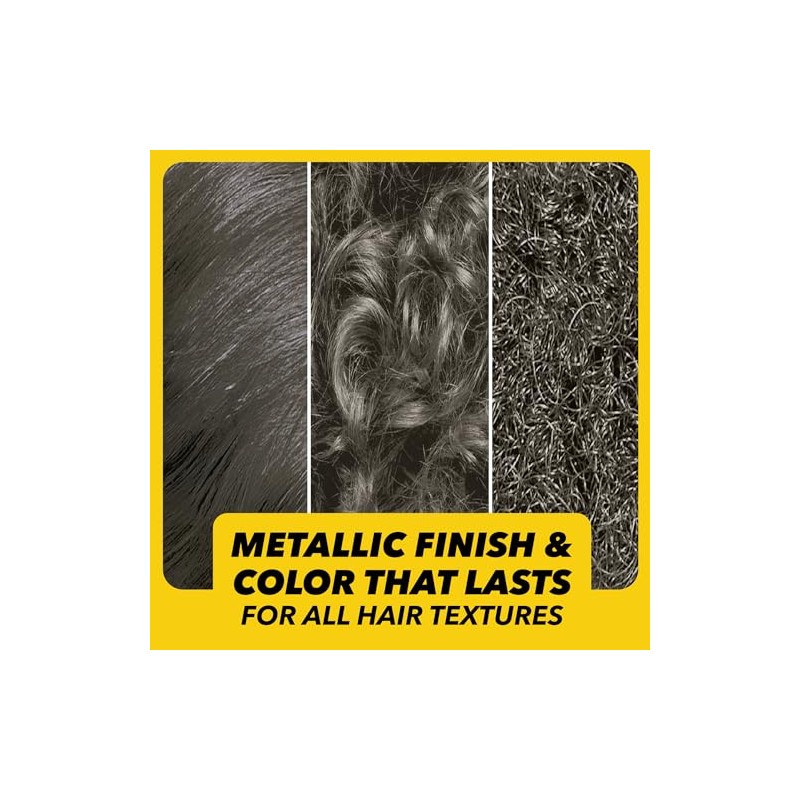 Got2b Metallics Permanent Hair Color, M72 Dusty Silver