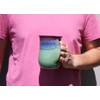 Clay in Motion Handwarmer Mug - Left Hand (Mossy Creek)