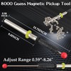ULIBERMAGNET Magnetic Pickup Lifter, 8000 Gauss Neodymium Magnetic Lift Tool