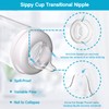 8pcs Replacement Silicone Spout Nipple for NUK Activity and Learner