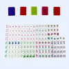 New Four Layer Anti Fading Acrylic Hand Painted Mahjong European