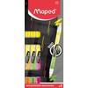 Maped - Double-Sided Highlighter, Marker Pen Fluo Duo - x3