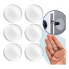 Veraly Protector De Pared Puerta Tope Fija Puertas Silicona 6