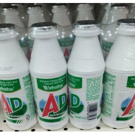 WAHAHA (24 Bottle) WAHAHA Vitamin AD and Calcium Nutrition Milk Drink, 7.3 Fl OzAD