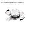 sourcing map 2pcs Bi-Metal Temperature Control Switch Thermostat 150°C 10A