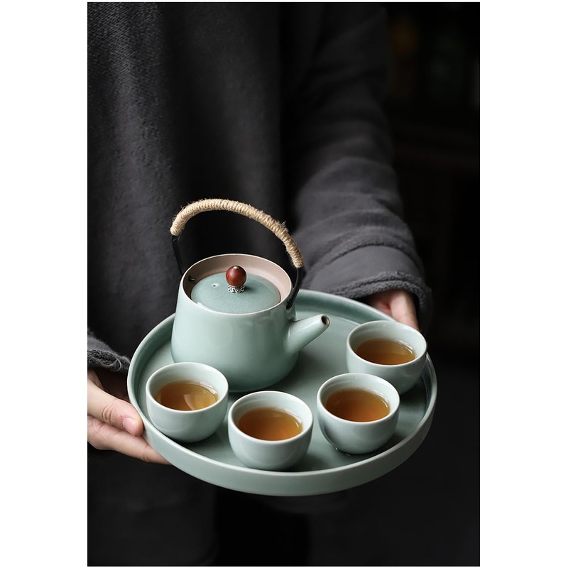 Dobin, Teapot, IH Ceramic Kettle, Ceramic Kettle, Thermatec, 6.8 fl