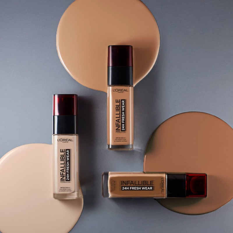 L'Oreal Paris Infallible Freshware Foundation 250 Radiant Sand (Healthy Yellow