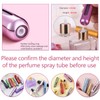 Portable Mini Refillable Perfume Atomizer Bottle, Travel Size Refillable Perfume