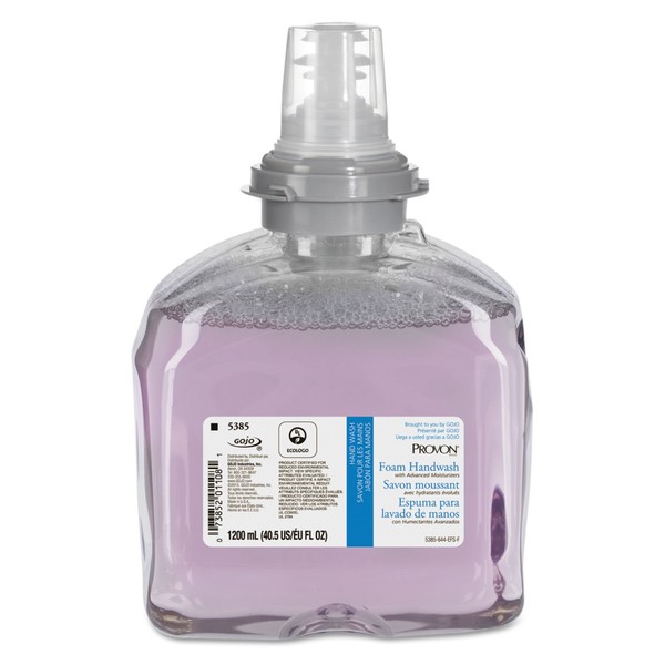 PROVON 5385-02 Foam Handwash w/Advanced Moisturizers, Cranberry, 1200mL Refill, 2/Carton GOJ538502