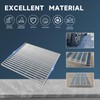 Galvanized Steel Drain Grate,28 * 28in Outdoor Drain Cover,Heavy Duty