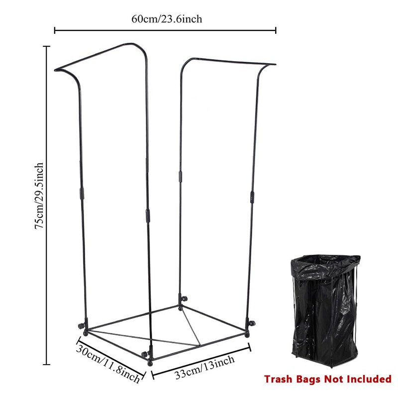 Viterlight Trash Bag Holder, Metal Garbage Bag Holder, 30-45 Gallon