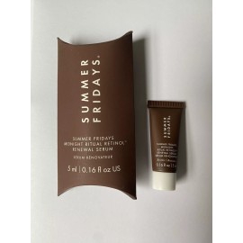 Summer Fridays Midnight Ritual Retinol Renewal Face Serum 0.16fl oz/5mL Sample