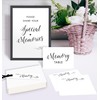 Funeral Memory Cards with Box with 2 x Signs -