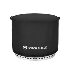 Porch Shield Fade Resistant Solo Stove Yukon Cover - Waterproof Patio Fire Pit Cover Round 32 inch Fits for Small Firepit Solo Stove Yukon