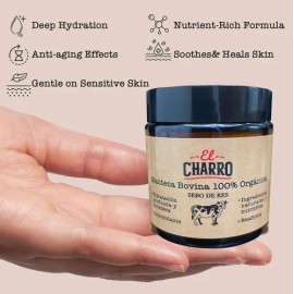 El Charro Balsamo Sebo Bovino Humectante Crema Facial