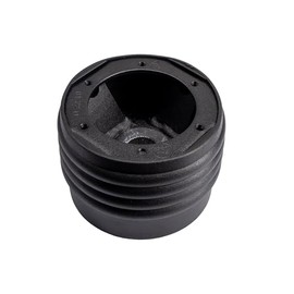 Simoni SR 802 Racing Lenkradnabe kompatibel mit Landrover Defender -2012 (19mm - 48 Zahne), Schwarz