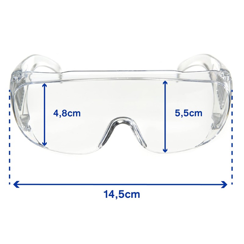 Dräger Safety Over-Glasses X-pect 8110 | 1 Pair | Anti-Fog