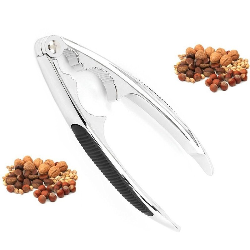 New Metal Walnut Cracker Pecan nut Shell Remover Nut Plier