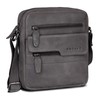 ROYALZ 'Oregon' Leather Shoulder Bag Men's Small Leather Vintage Men's