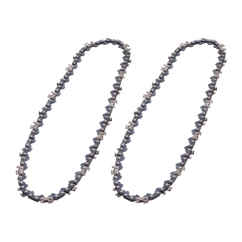 2PCS 8 Inch Chainsaw Chain High Hardness Manganese Steel Mini