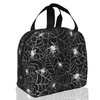 Spiders On Webs Insulated Lunch Bag Reusable Lunch Box Women