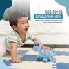 Best Years | Knitted Organic Cotton Pastel Blue Diplodocus Dinosaur