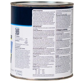 TotalBoat Krypton Copper Free Antifouling Bottom Paint for Fiberglass, Wood, Aluminum and Steel Boats, Outdrives and Trim Tabs (Black, Quart)