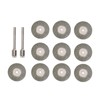 3mirrors 10pcs Tungsten Electrode Sharpener Diamond Wheels Replacement Cutting Discs