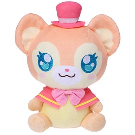 Secret x Warrior Phantom Mirage! Kumachi Standard Plush Toy, Height 7.5 inches (19 cm)