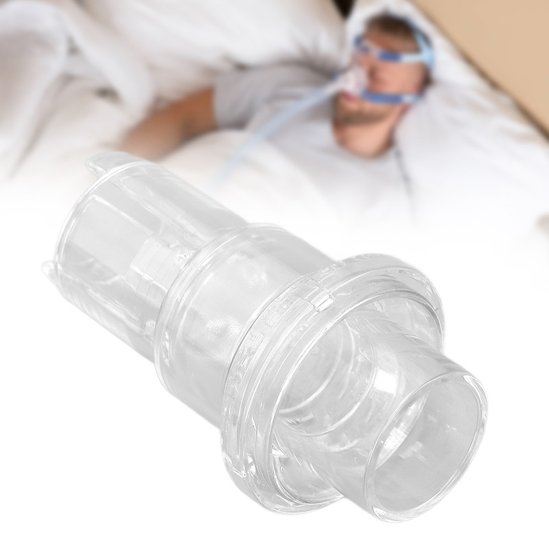 Universal Breathing Machine Connector Reusable Tubing Adapter for Oxygen Breathing