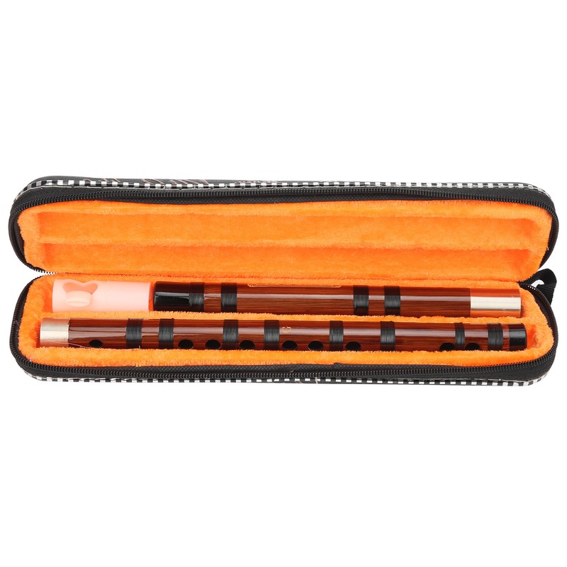 GKey Bamboo Flute Refined Chinese Wind Lettering Instrument Dizi Kit