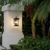 Smeike Dusk to Dawn Outdoor Wall Lantern, Large Exterior Wall