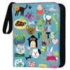 Card Holder for Yoto Cards 120 Cards Capacity Card Case Organizer Boys Girls Card Binder for Yoto Player and Yoto Mini Cards Storage, Animals