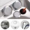 Kitchen Faucet Sink Hole Cover, 2pcs Brushed Stainless Steel Faucet