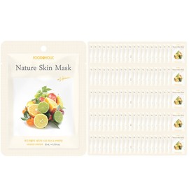 (100 sheets) Foodaholic Nature Skin Vitamin Mask Pack / (100매)푸드어홀릭 네이처스킨 비타민 마스크팩