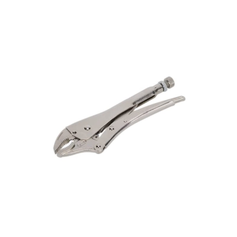 Locking Pliers Curved Jaws 230mm 0-45mm Capacity