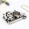KCGANI 3 Pcs Stainless Steel Nail Art Equipment Cup Bowls,