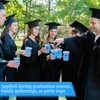 Ziliny 50 Pack Graduation Cups Bulk 16 oz Congrats Grad