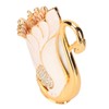 Swan Base Holder Innovative Gold Smoother Edges Coffee Dinnerware Set