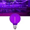LRSUEYSKIN G40 Purple LED Replacement Bulb 1W Light Bulbs Shatterproof