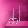 STALEKS PRO for Natury Nails Professional Cuticle Scissors - Ergonomic
