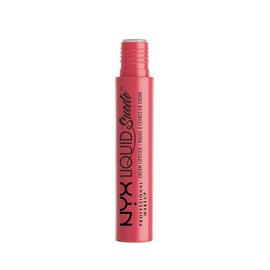 NYX PROFESSIONAL MAKEUP Liquid Suede Cream Lipstick - Life's A Beach, Bright Coral