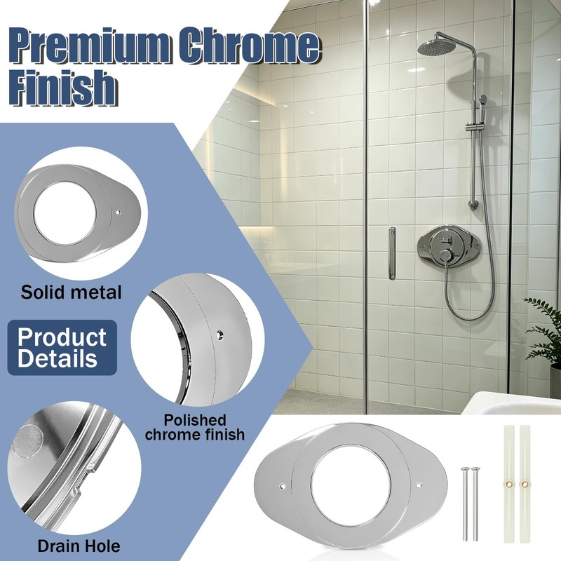 RP29827 Shower Remodel Cover Plate for Delta & Moen Shower