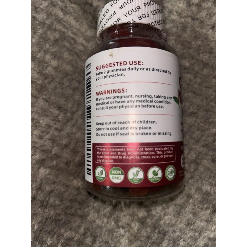 NOAV II Calcium Magnesium Zinc Gummies with Vitamin D &
