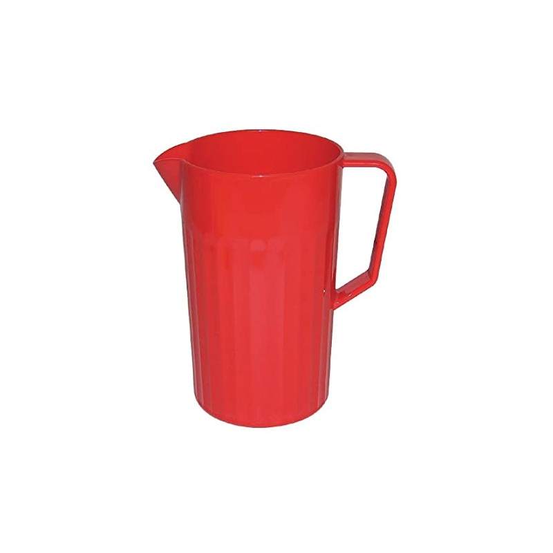 Olympia CE281 Kristallon Red Polycarbonate Plastic Jug 1.4 Litre (49